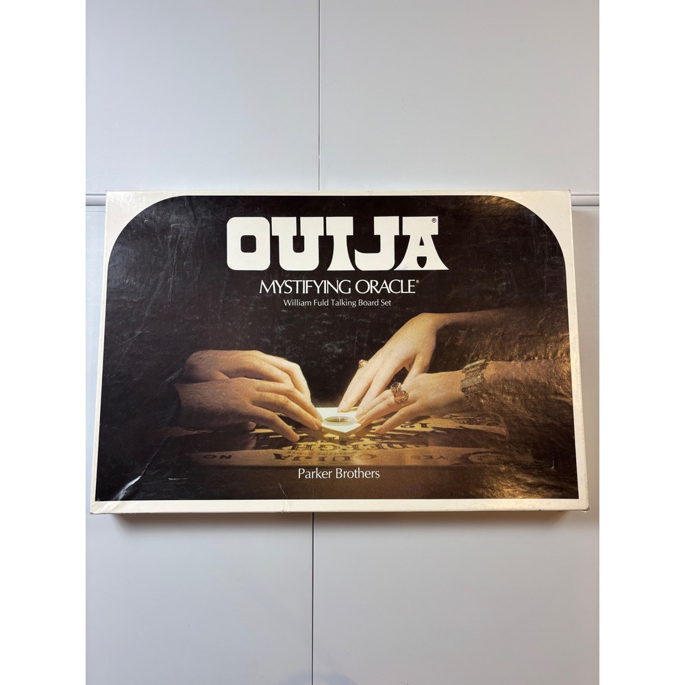 Vintage Ouija Mystifying Oracle Board Game Parker Brothers Retro